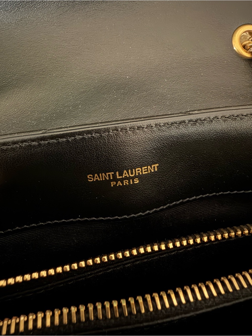 Authentic Saint Laurent Small Loulou Black Quilted Leather Shoulder Bag - Picture 10 of 10